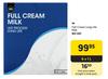 M Full Cream Long Life Milk-6 x 1L