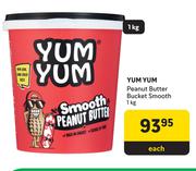 Yum Yum Peanut Butter Bucket Smooth-1Kg