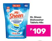 Mr.Sheen Dishwasher Tablets-48s
