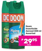 Doom Insecticide Aerosol Assorted-300ml Each