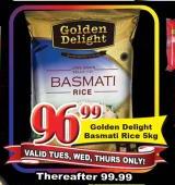 Golden Delight Basmati Rice-5Kg