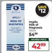 Impilo Milk Of Magnesia-100ml