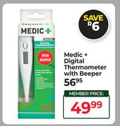 Medic+ Digital Thermometer With Beeper