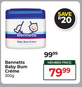 Bennetts Baby Bum Creme-300g