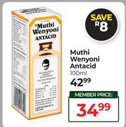 Muthi Wenyoni Antacid-100ml