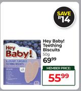Hey Baby!Teething Biscuits-50g
