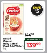 Nestle Cerelac Baby Cereal (Just Add Water)-1Kg