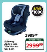 Safeway Apex i-Size 360 Degree Rotate Car Seat