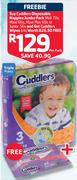 Cuddlers Disposable Nappies Jumbo Pack-Per Pack