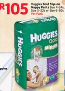 Huggies Gold Slip-On Nappy Pants-Per Pack