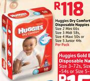 Huggies Dry Comfort Disposable Nappies-Per Pack