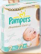 Pampers Premium Care Disposable Nappies Value Pack-Per Pack