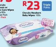 Cherubs Newborn Baby Wipes-100s
