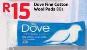 Dove Fine Cotton Wool Pads-80s