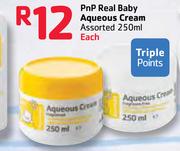 PnP Real Baby Aqueous Cream Assorted-250ml Each