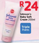 Johnson's Baby Soft Cream-200ml