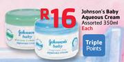 Johnson's Baby Aqueous Cream Assorted-350ml Each