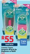 Tommee Tippee Sangenic Wrap & Go Dispenser Or Refill-Each