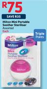 Milton Mini Portable Soother Steriliser Assorted