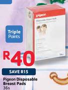 Pigeon Disposable Breast Pads-36s