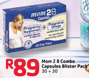 Mom 2 B Combo Capsules Blister Pack 30+30