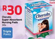 Cherubs Super Absorbent Nursing Pads-30s