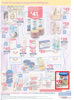 Pick n Pay : Baby ( 18 Feb - 09 Mar 2014 ), page 8
