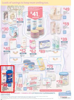 Pick n Pay : Baby ( 18 Feb - 09 Mar 2014 ), page 8