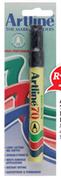 Artline 70 Bullet Permanent Marker