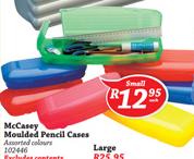 McCassey Moulded Pencil Cases Large