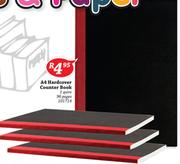 A4 Hardcover Counter Book -96 Pages