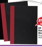 A6 Hardcover Memo Book -96 Pages