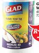 Glad Medium Wave Top Tie Bin Bags 40