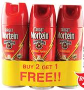 Mortein Target Insect Killer-3 x 300ml Value Pack