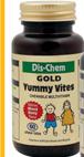 Dis-Chem Gold Yummy Vites Chewable Multivitamin-60 Chew Tabs-Each