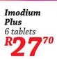 Imodium Plus 6 Tablets