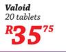 Valoid 20 Tablets