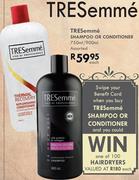 Tresemme Shampoo Or Conditioner Assorted-750ml/900ml
