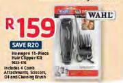 Wahl Homepro 11 Piece Hair Clipper Set