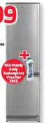 Defy 237 Litre Fridge With Bottom Freezer Metallic
