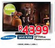 Samsung 43"/109cm Plasma PS4314000