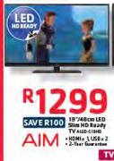 Aim 19"/48cm LED Slim HD Ready TV