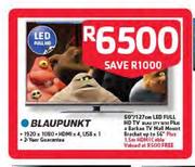 Blaupunkt 50"/127cm LED Full HD TV STY7950 Plus A Barken TV Mall Mount Bracket Up To 56"