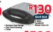 Russell Hobbs 2 Slice Sandwich Maker