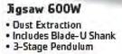 Xtreme Jigsaw 600W