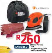 Black & Decker Sander Mouse