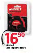 Ambolt 3m Tape Measure