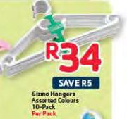  Gizmo Hangers-10 Pack