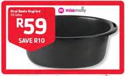 Missmolly Oval Basin Regrind-50Ltr