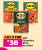 Koo Chakalaka Assorted-For 2 x 410g
